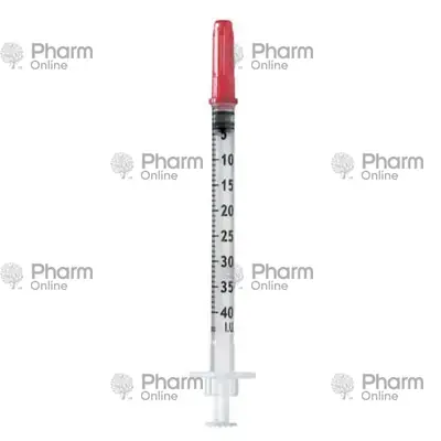 Шприц  1мл  инсулиновый  40 ЕД 30Gх5/16 BERGER (Прочее) (<>) (Китай)