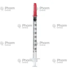 Шприц  1мл  инсулиновый  40 ЕД 30Gх5/16 BERGER (Прочее) (<>) (Китай)
