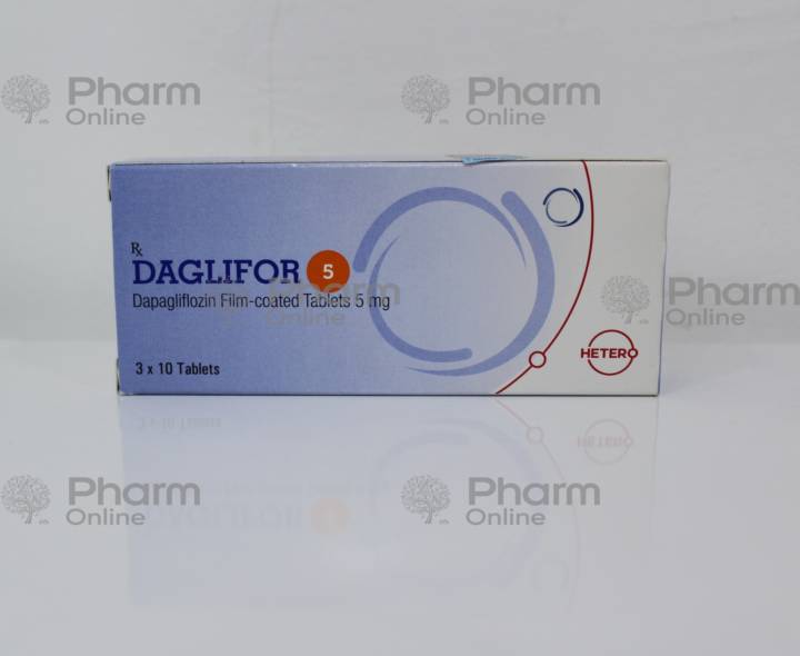 Daqlifor 5 mg № 30 (Tablet) (Hindistan)