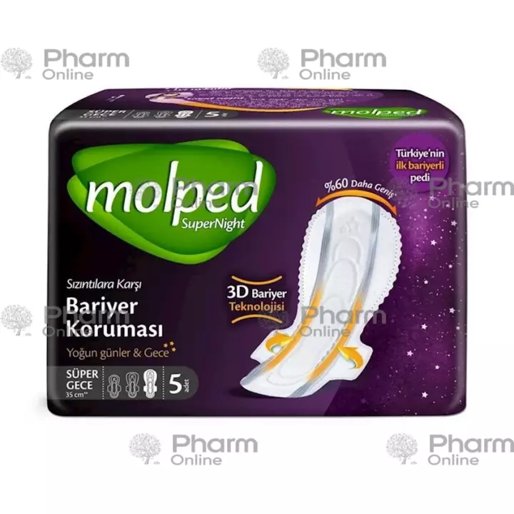Gaskets Molped 3D barrier supernight superlong (6829)  № 5 (Cosmetics) (<>) (Turkey)
