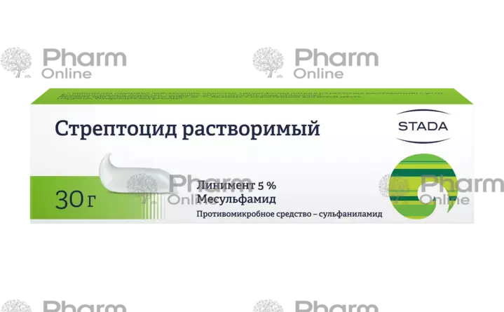 Streptocide 5% 30 gr (Liniment)