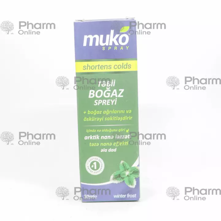 Muco spray 30 ml (Throat spray) (Turkey)