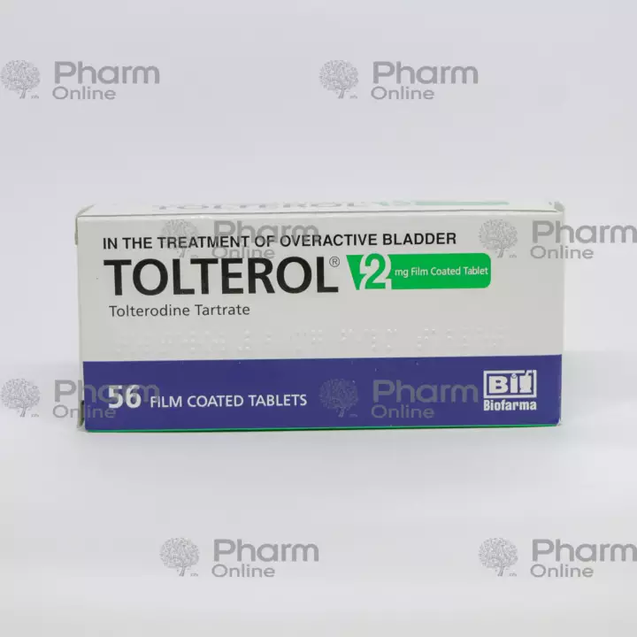Tolterol 2 mq № 56 (HƏB) (Biofarma İlaç San. ve Tic. A.Ş.) (Türkiyə)
