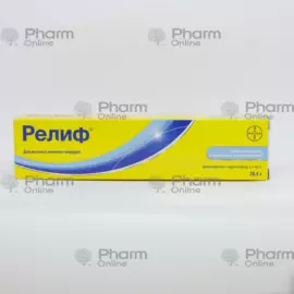 Relief 28.4 gr (Ointment) (Bayer Sagmel) (Greece)