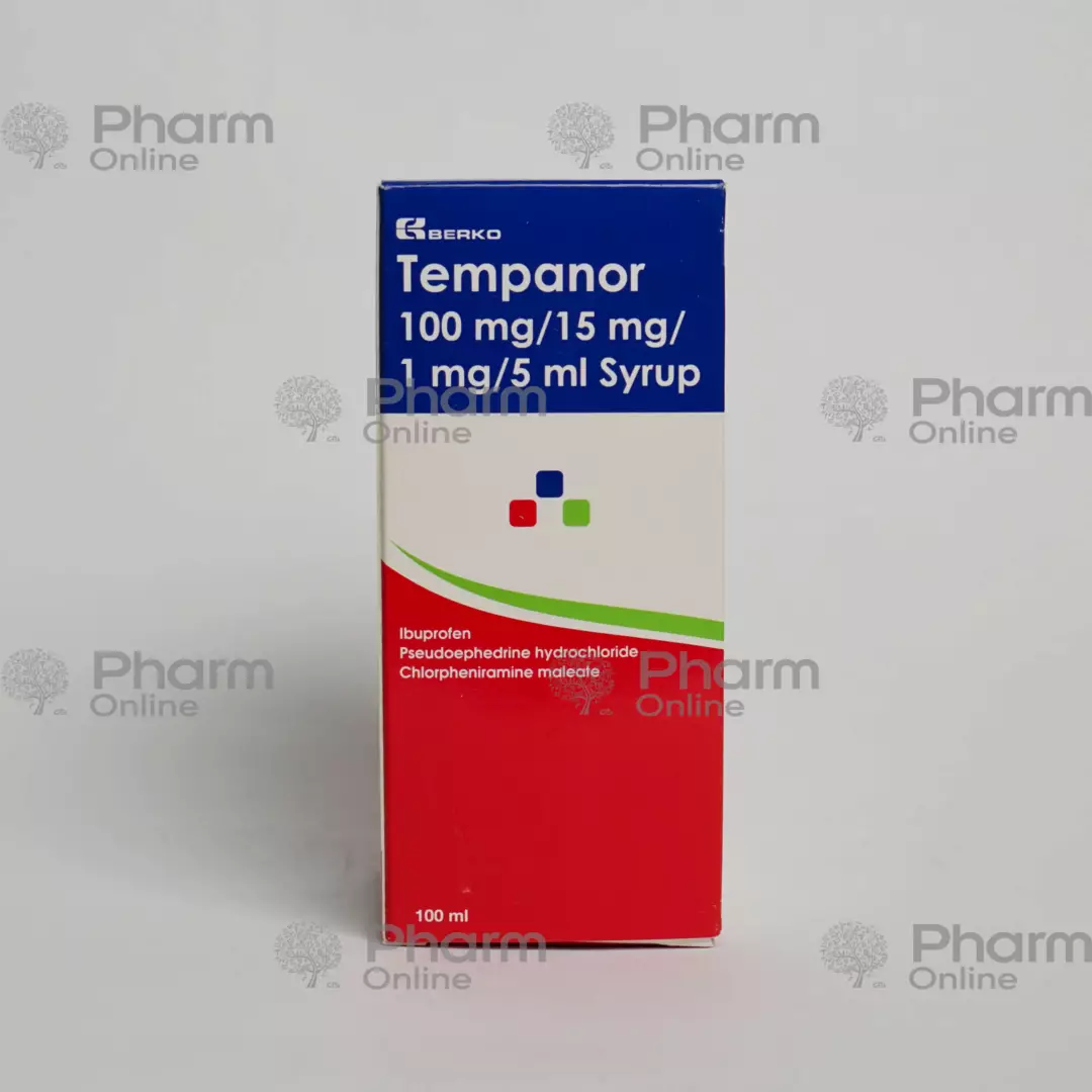 Tempanor  100 ml (Syrup) - Pharmonline, online pharmacy, pharmacy online order