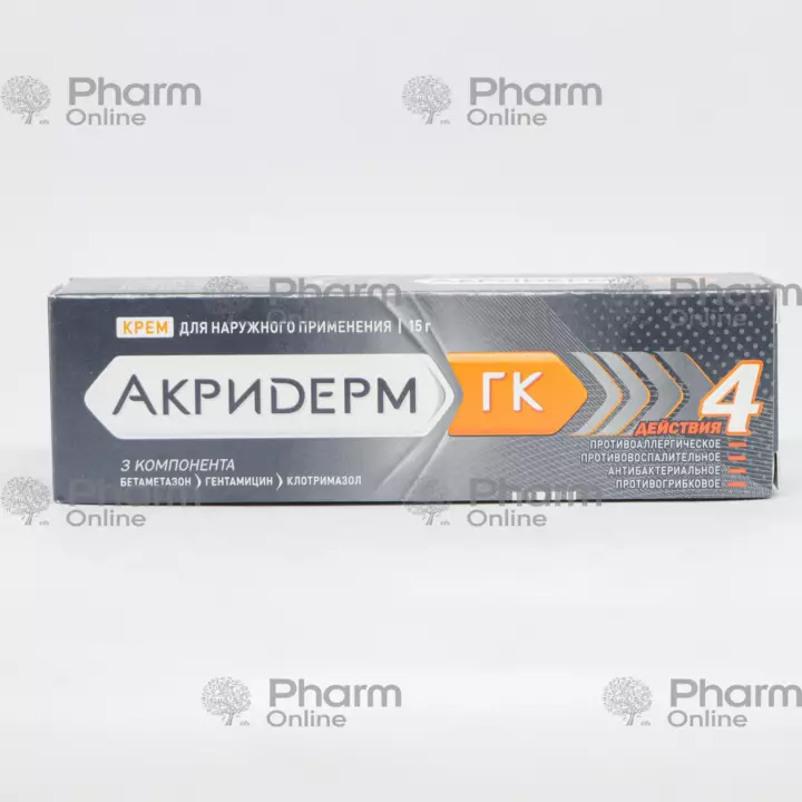 Akriderm GK 15 qr (Krem) (Rusiya)