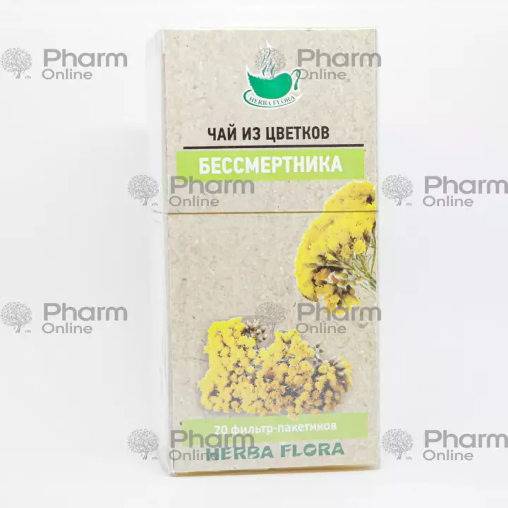 Чай из бессмертника (Solmazciceyi cayi) 2 гр № 20 (Прочее) (Herba Flora) (Азербайджан)