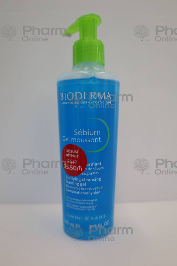Bioderma Sensibio gel Moussant üz, göz həssas dəri üçün (7618) 200 ml