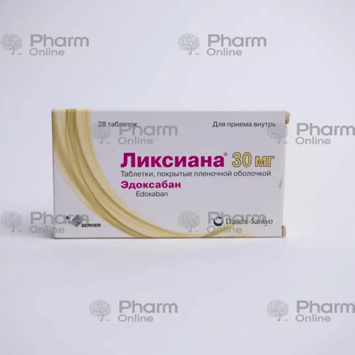 Liksiana 30 mq № 28 (Həblər) (Servier) (Rusiya)