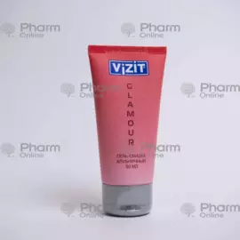 Гель-смазка "Vizit" glamour клубничный 50мл (Малайзия)