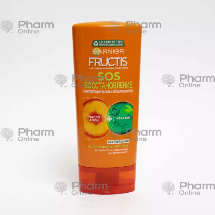 Garnier Fructis shampoo SOS restored, for split ends and very damaged hair (5811)(9081) 250 ml (Sham