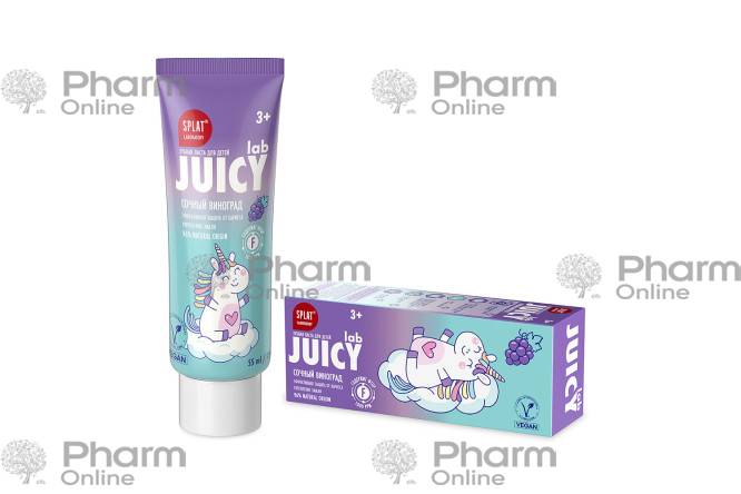 Splat Juicy Lab toothpaste for children juicy grapes 45 g 35 ml (9823)
