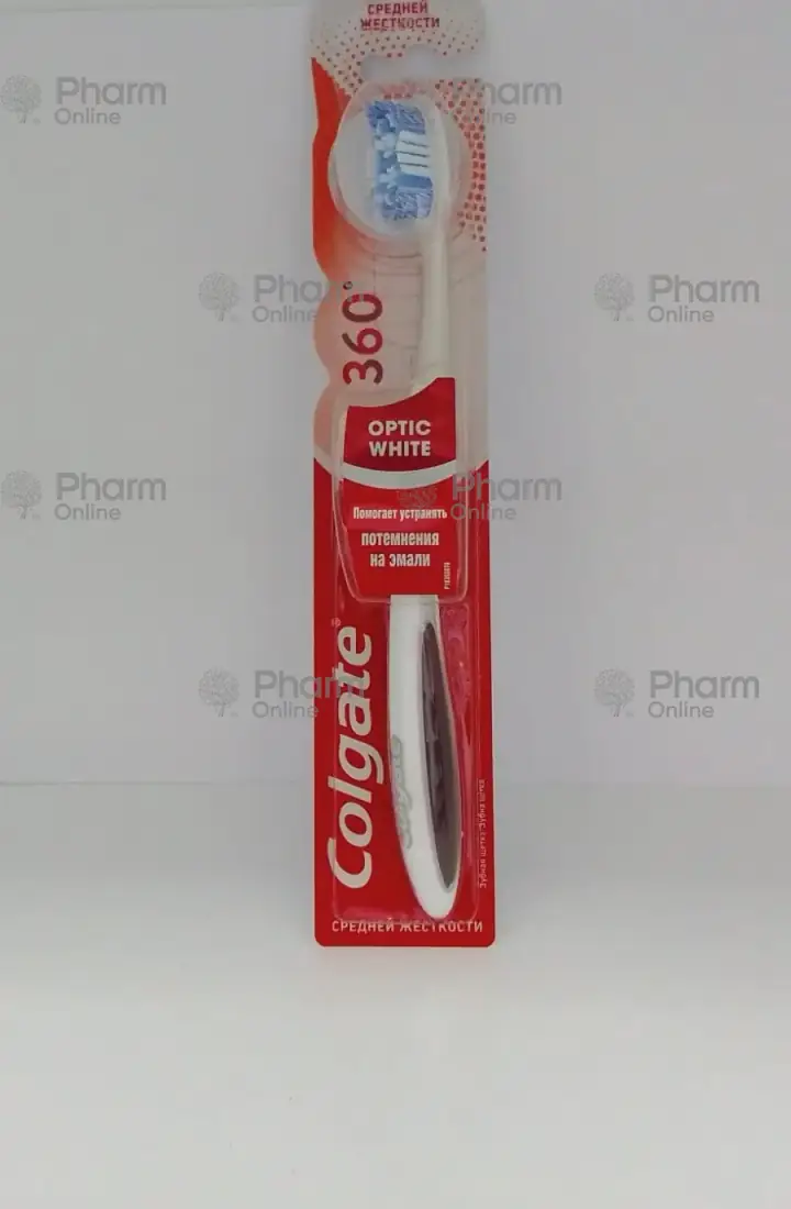 Toothbrush Colgate 360*C "Optic white" (7552) (Turkey)