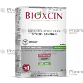 Bioxin Yağlı Saçlar üçün Saç Tökülməsinə Qarşı Şampun (0260) 300 ml (Şampun)
