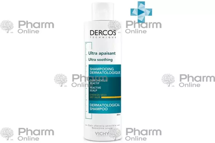 VICHY  "Derkos" Reaktiv baş dərisi quru saçlar üçün 200 ml (Şampun)