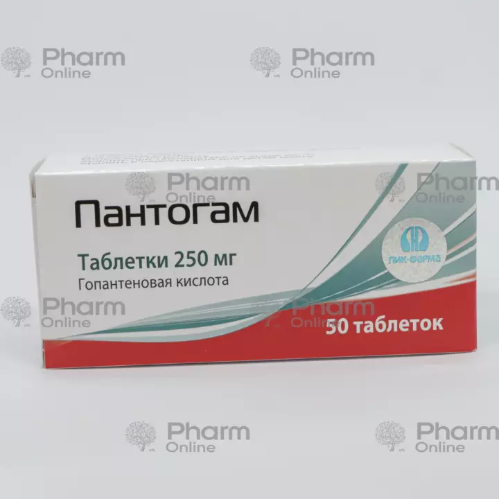 Pantoqam 250 mq № 50 (Həblər) (Pik-Pharma OOO) (Rusiya)