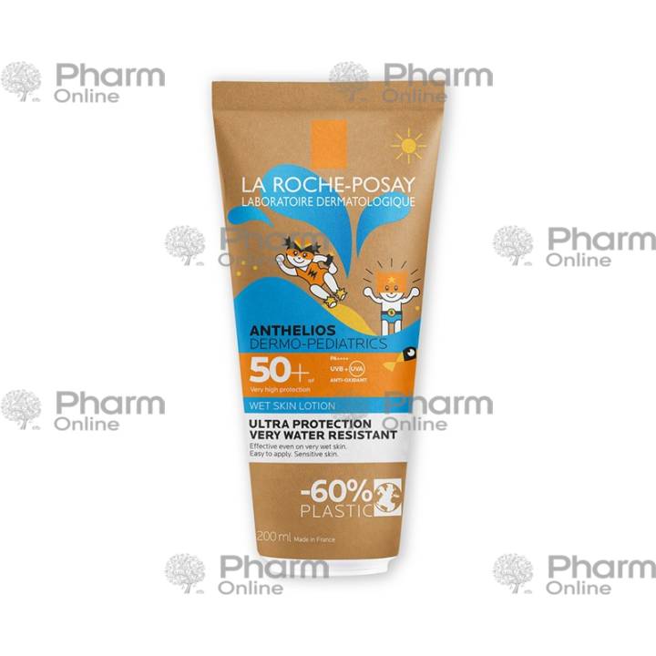 La Roche Posay Anthelios dermo pediatrics wet skin lotion (5489) 200 ml (France)