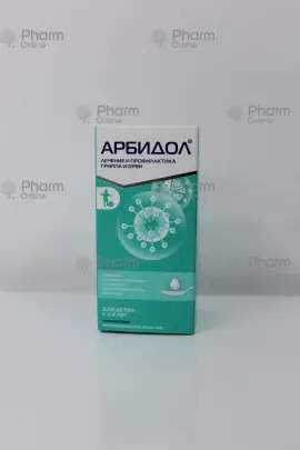 Arbidol (banan+vişnə) susp. 25mq/5ml 125 ml