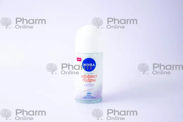 Nivea Antip. roll-on Powder effect 48h. female 50ml (2280)(4247) (Gel) (<>) (Germany)