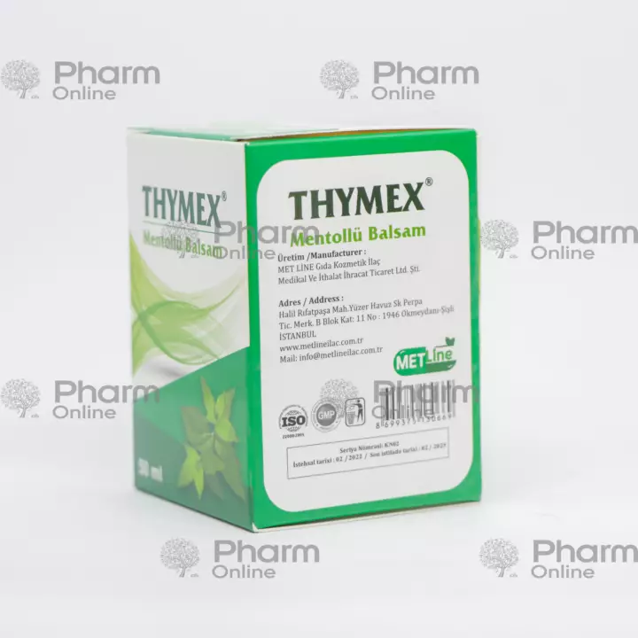 Timex menthol balm 50 gr (Balm) (Met Line) (Turkey)