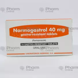 Normogastrol 40 mg № 14 (Pills) (Laboratorios Normon S.A.) (Spain)