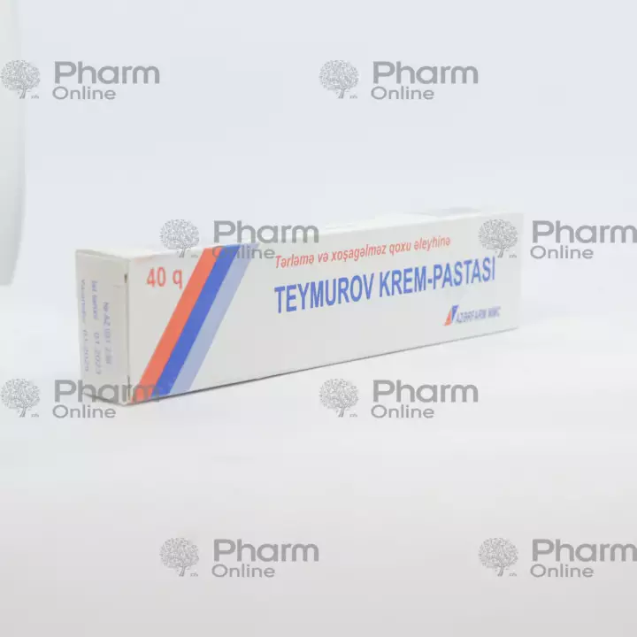 Pasta Teymurova tube. with mint 40 gr (Cream) (Azerfarm MMC) (Azerbaijan)