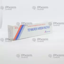 Паста Теймурова тюб. с мята 40 гр (Крем) (Azerfarm MMC) (Азербайджан)