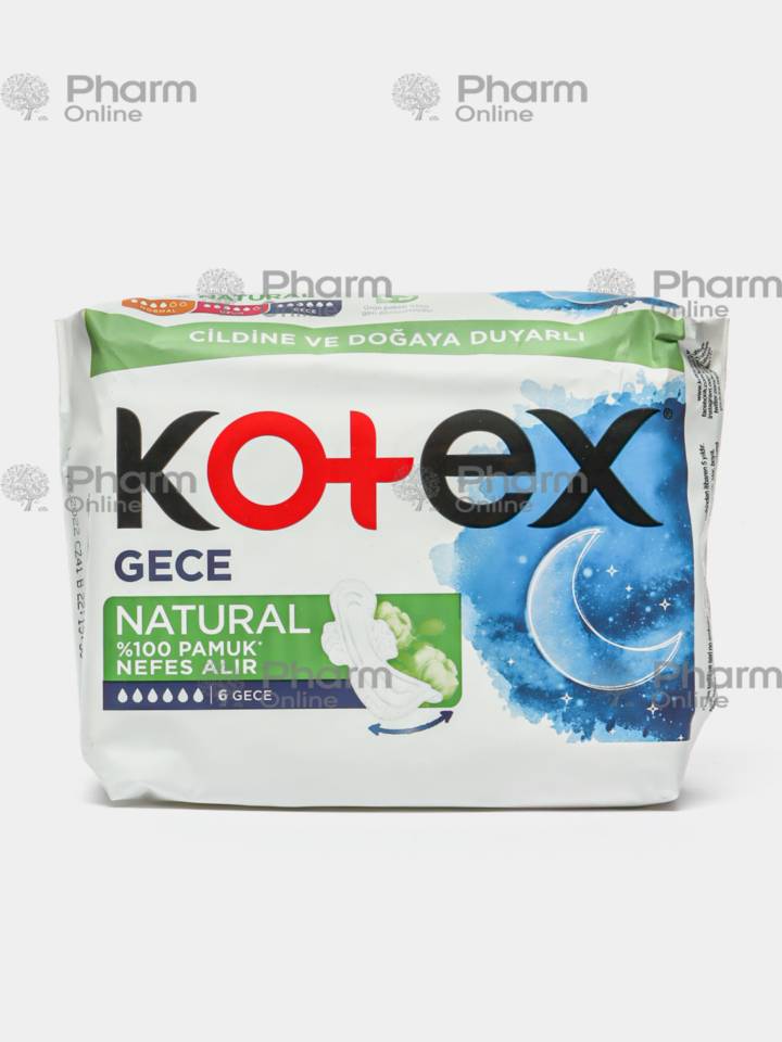 Koteks gecə yastiqciqları təbii hipoallnrg, (5360) № 6 (Kosmetika) (Rusiya)