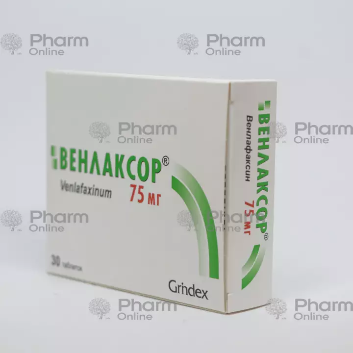 Venlaksor 75 mg № 30 (Pills) (Grindex) (Latviya)