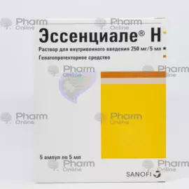 Essensiale"N" 5 ml № 5 (Ampulalar) (Sanofi Aventis) (Almaniya)