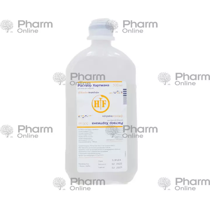 Ringer laktat (xartmann) 500 ml (məhlul) (Hemopharma) (Serbiya)