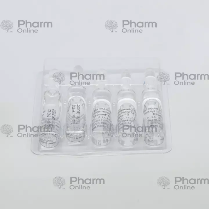 Traumel S 2.2 ml №5 (Ampulalar) (BİOLOGİŞE HEİLMİTEL HEL GMBH) (Almaniya)
