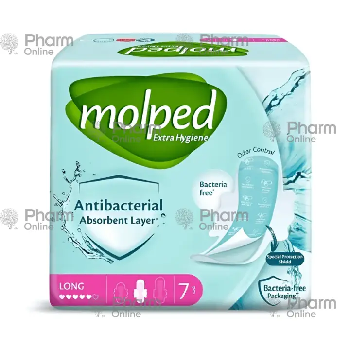 Gaskets Molped antibacterial long (9493) №7 (Hygiene products) (<>) (Turkey)