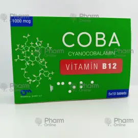 Koba B12 № 50 (Tabletlər) (Pakistan)