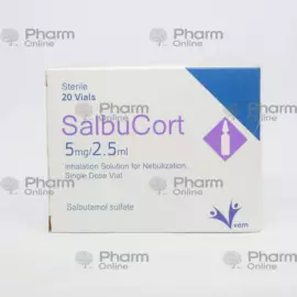 Salbucort 5 mg 2.5 ml № 20 (Ampoules) (Vem Ilaç Sen. ve Tic. Ltd) (Turkey)
