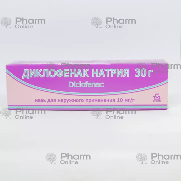 Diklofenak 1% 30q məlhəm, diklofenak maz - Pharmonline, online aptek, aptek online