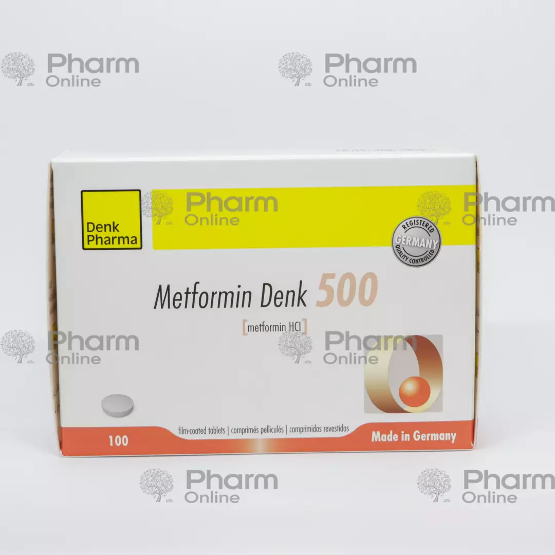 Metformin Denk 500 mq № 100 (Həblər) (Almaniya)