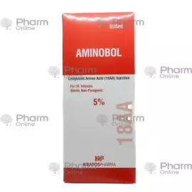 Аминобол 5 % 500 мл (Инфузии) (Cisen Pharmaceutical Co.Ltd.) (Китай)