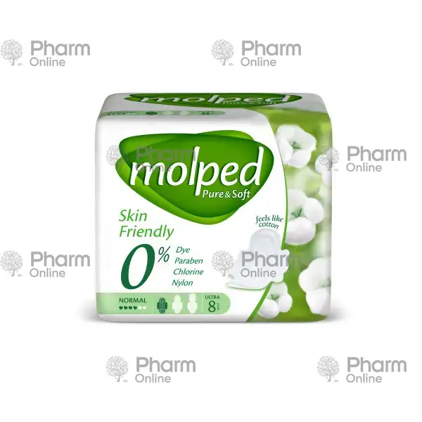 Pads Molped pure soft  №8 (Hygiene products) (Hayat) (Turkey)