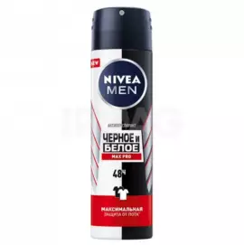 Nivea Antip. deo qara və ağ görünməz.d/kişi (max pro) (0821)(5656) 150 ml (Kosmetika) (<>) (Almaniya