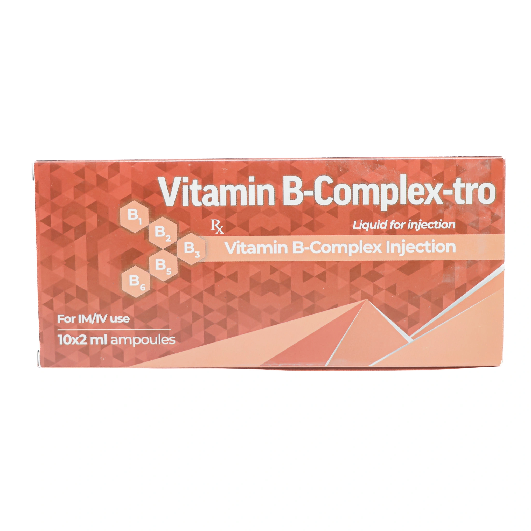 how much bac water for 5mg Vitamin B Complex-tro 2 ml № 10 (Ampoules) (India) price