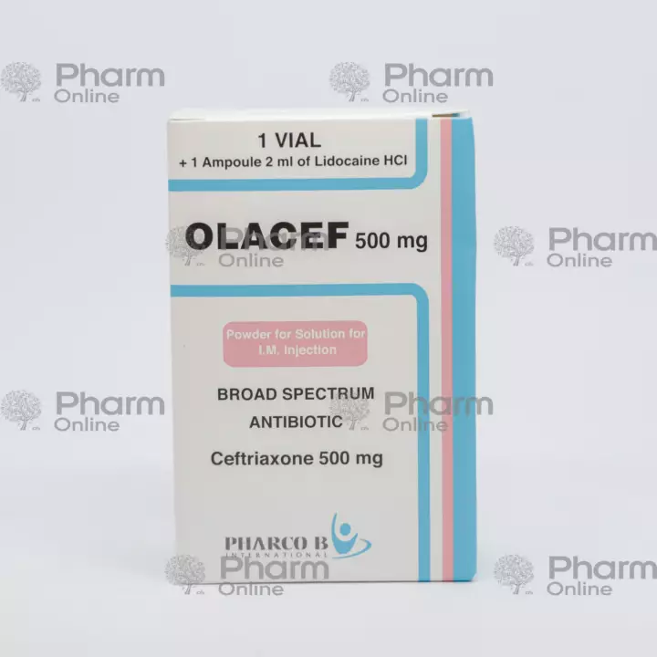 Olacef 500 mg № 1 (Ampulalar) (Misir)