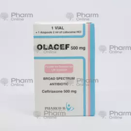 Olacef 500 mg № 1 (Ampulalar) (Misir)