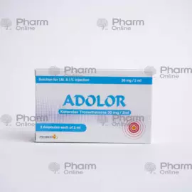 Adolor 30mg 2 ml № 3 (Ampoules) (Pharco Pharmaceuticals) (Egypt)