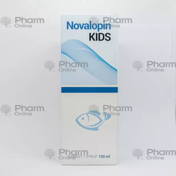 Novalopin kids 150 ml (Syrup pediatric) (Gricar Chemical S.r.l.) (Italy)