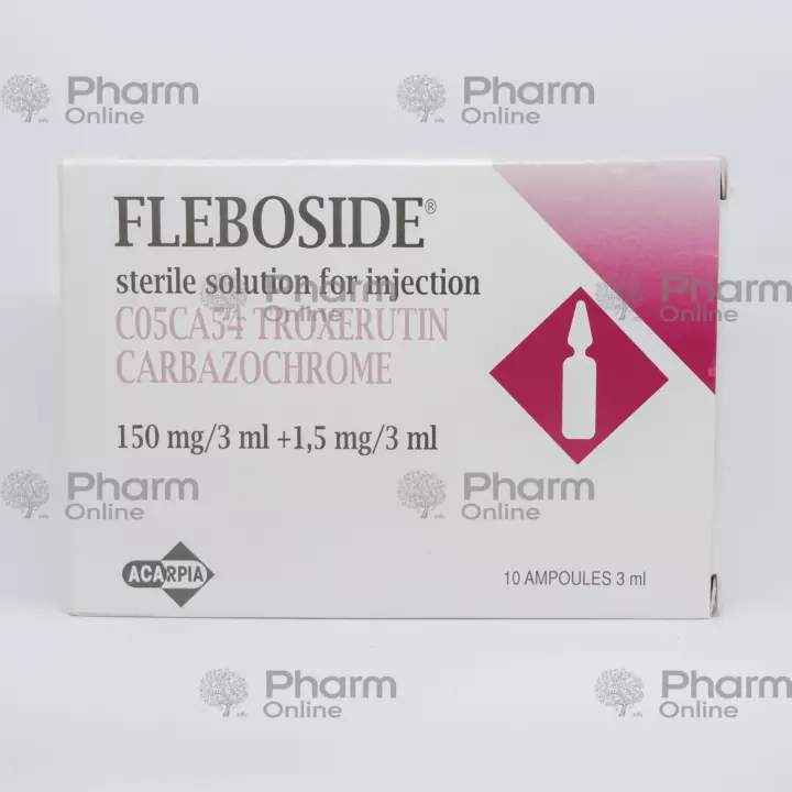 Flebosid 3 ml № 10 (Ampulalar) (<>) (Yunanıstan)
