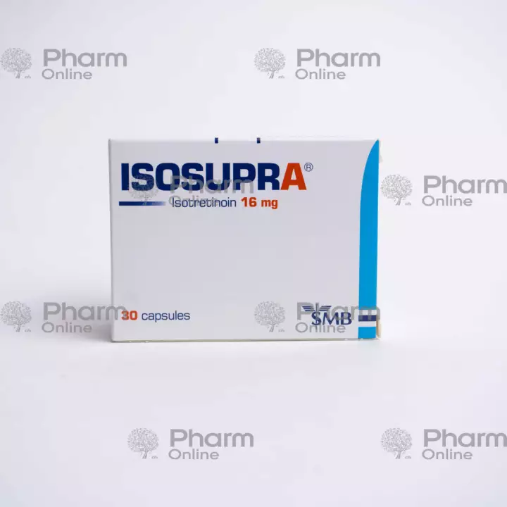 Isosupra 16 mg № 30 (Kapsulalar) (SMB TECHNOLOGY SA,) (Belçika)(***)