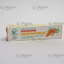 Крем для лица "Облепиховый" для нормальной кожи  40 мл (Россия)
