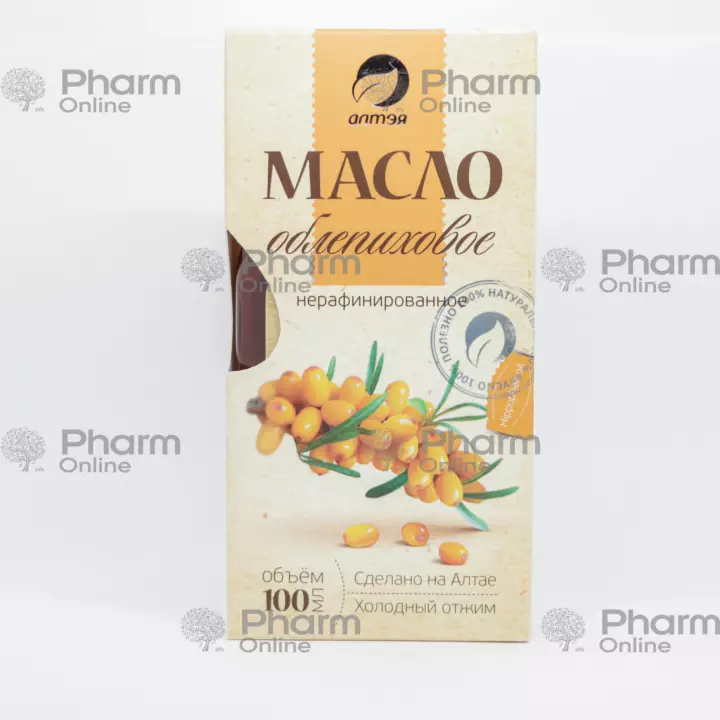 Масло облепиховое "Алтайское" (0062)(1542) 100 мл (Масло) (Алтэя ООО) (Россия)