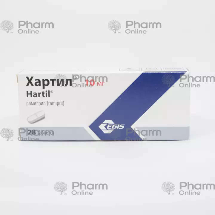 Hartil 10 mg No. 28 (Tablets) (Egis) (Hungary)